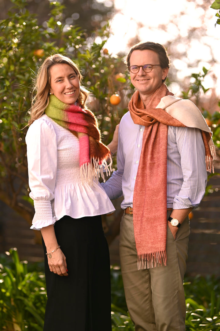 Sibelina Rosewood Scarf