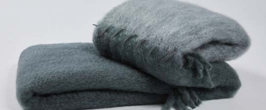 Stitching Throw Grey