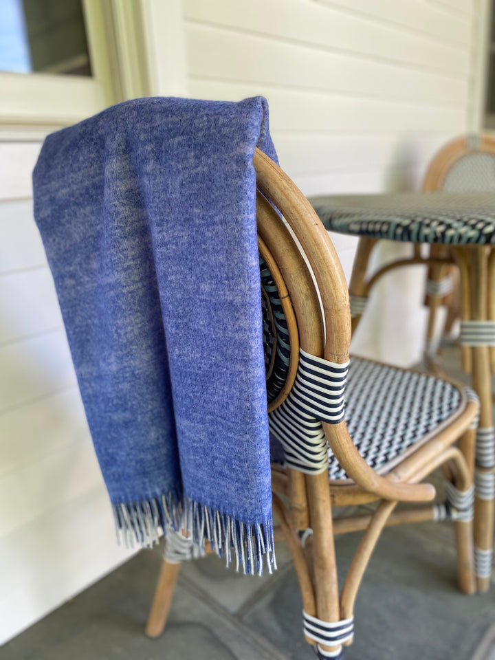 Australia Sibelina Deep Blue Throw