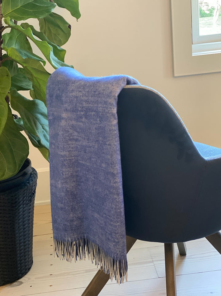 Australia Sibelina Deep Blue Throw